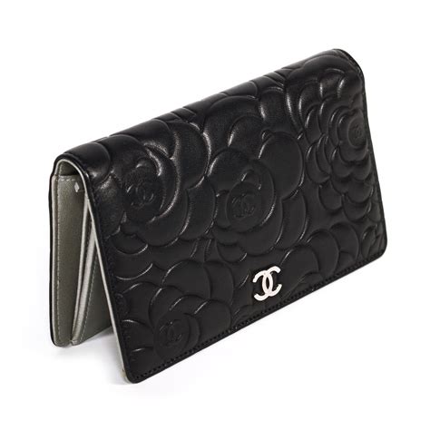 chanel camellia passport holder|chanel wallets for sale.